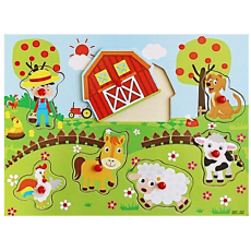 Farm Peg Puzzle